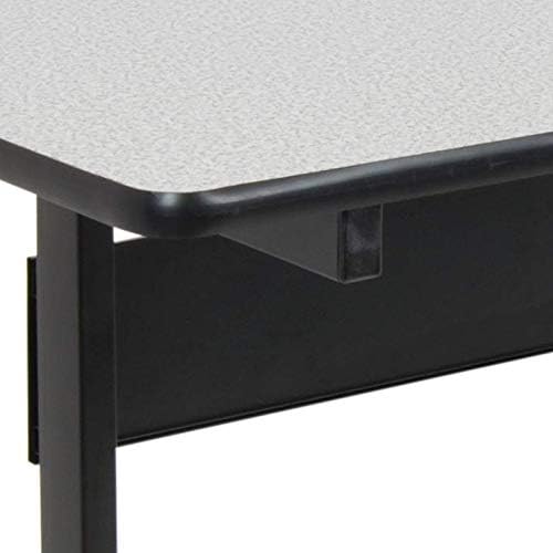 Calico Designs Adapta Desk - Height Adjustable Desk - 23"-33.5" - All-Purpose Standing Table for Home Office, Art, and More - Spatter Gray/Black - Image 7
